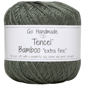 Go Handmade - Soft Bamboo Fine Bamboo Yarn (Color: Green)