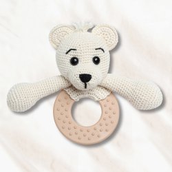 Sensory Teddy on TPE ring - DK