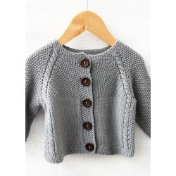 Moss stitch baby cheap cardigan pattern free