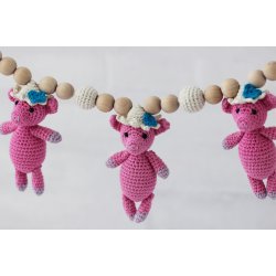 Pigs/ 2 styles &amp; beads - FR