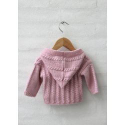 Cabled jacket with hood - Baby (3 months - 6 months) - UK
