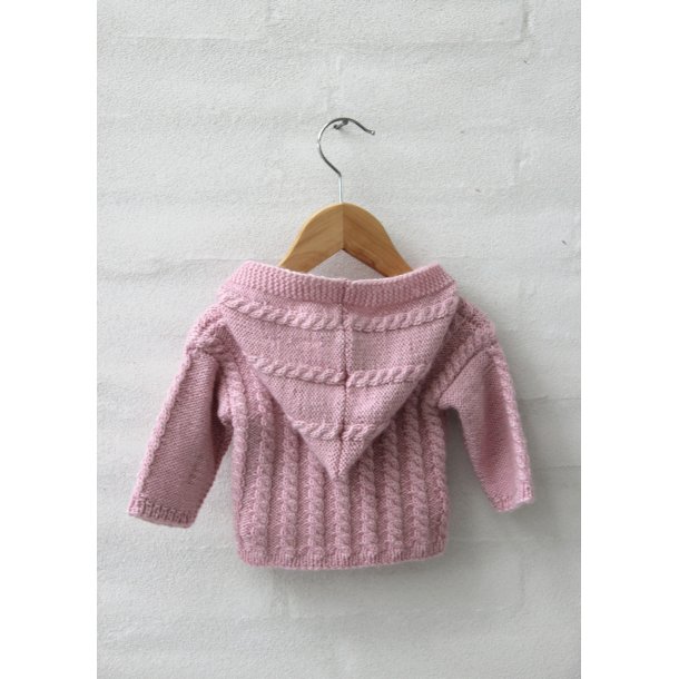 Cabled jacket with hood - Baby (3 months - 6 months) - UK