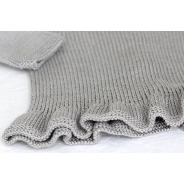 Cardigan lace flounce - UK