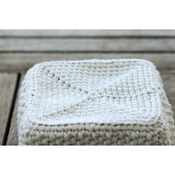 Moss Stitch kurve - firkantede - DK