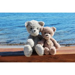 Teddy friends/ 2 sizes - DK