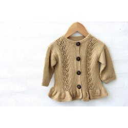 Cardigan lace flounce - UK