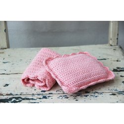 Teddy w/blanket &amp; pillow (Trunte) - UK
