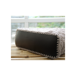 Wheel Stitch with PU leather base - DK