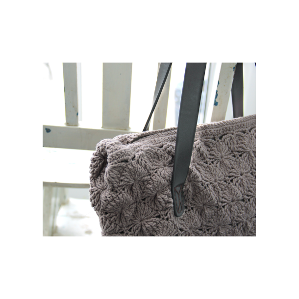 Wheel Stitch with PU leather base - DK