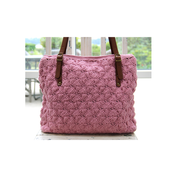 Wheel Stitch with PU leather base - DK