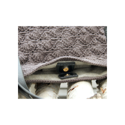 Wheel Stitch with PU leather base - DK