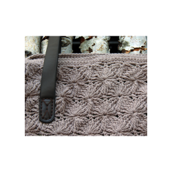 Wheel Stitch with PU leather base - DK