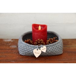 Moss Stitch bakker - DK 