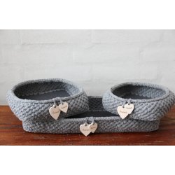 Moss Stitch bakker - DK 