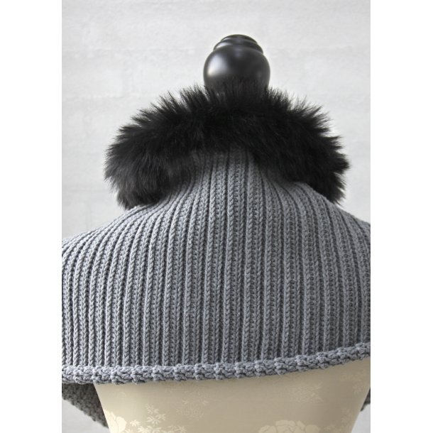 Sjalskrave i Rib Stitch