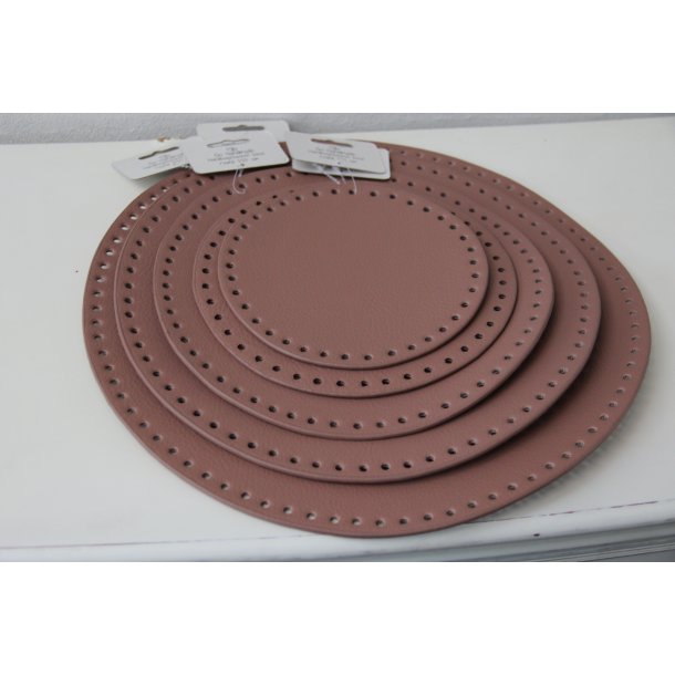 Moss Stitch Kurve med PU lder bunde - DK