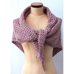 Granny Shawl Picot Edge - UK