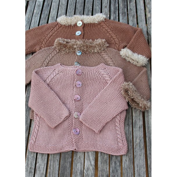 Cardigan Moss Stitch - DK