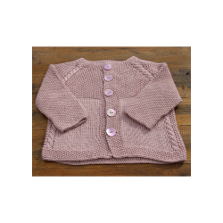 Cardigan Moss Stitch - DK
