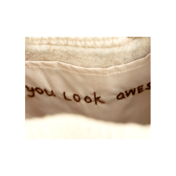 Bucket bag with PU leather bases - UK