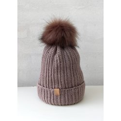 Rib stitch hat - UK 