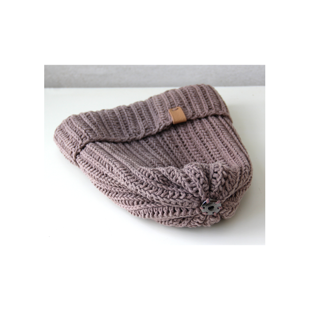 Rib stitch hat - UK 