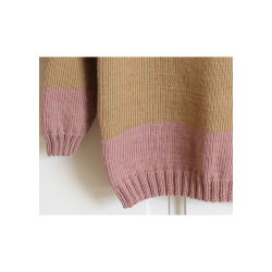 Stripe Raglan Sweater - Women &amp; Plus size (XS - XL) - DK