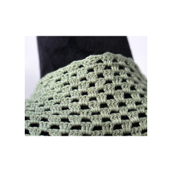 Granny Tencel Bamboo Shawl with Fringes - UK