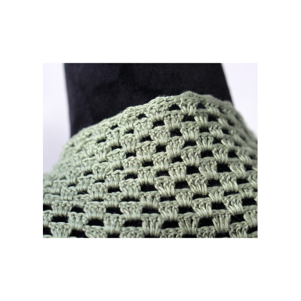 Granny Tencel Bamboo Shawl with Fringes - UK