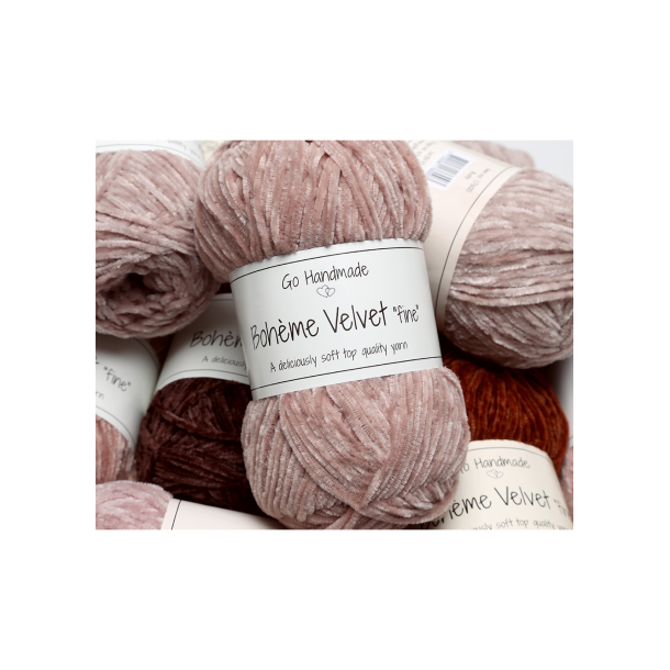 Elephant pram chain - Bohme Velvet fine - DK 