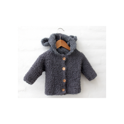 Teddy Hooded jacket - Baby (3 months-6months) - UK