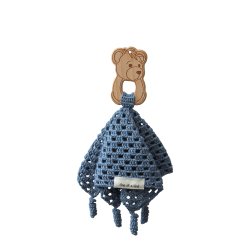 Cuddle Cloth with Wooden Figure - DK