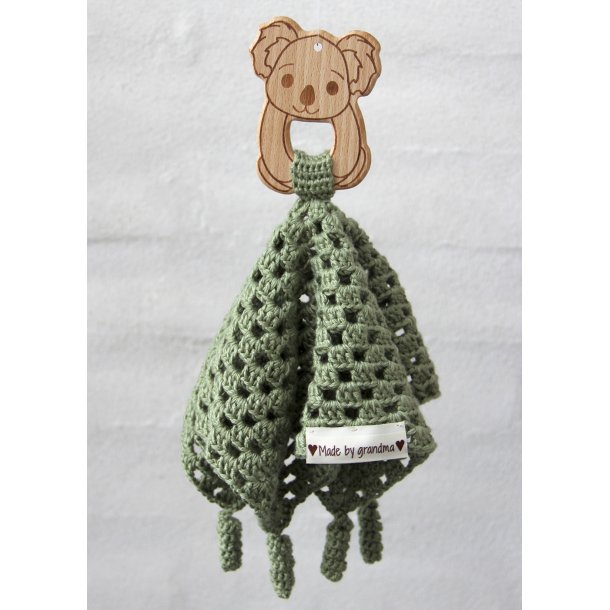 Cuddle Cloth with Wooden Figure - DK