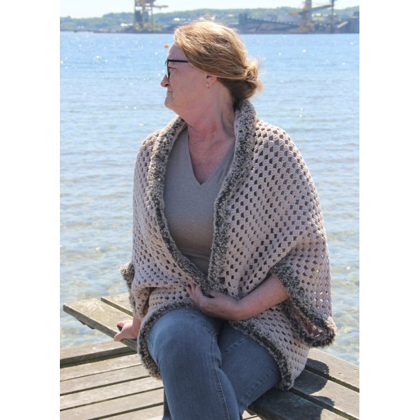 Granny shawl jacket - UK