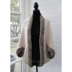 Knitted Shawl jacket - One Size (S/M/L) - UK