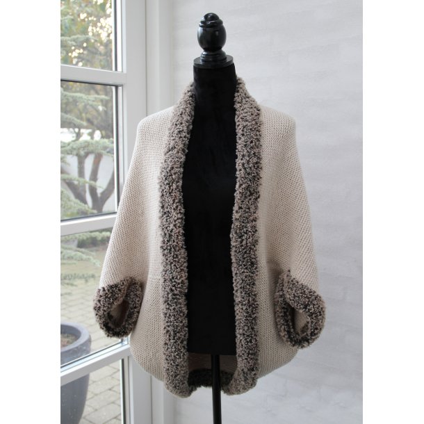 Knitted Shawl jacket - One Size (S/M/L) - UK