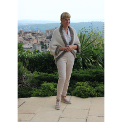 Knitted Shawl jacket - One Size (S/M/L) - UK