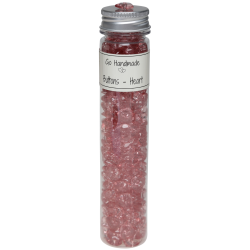 Heart - 15 mm - Vintage Rose