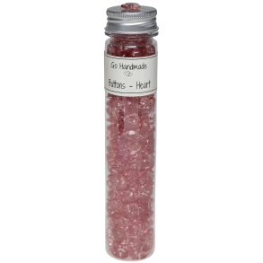 Heart - 15 mm - Vintage Rose