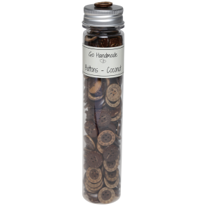 Coconut - Classic w/hearts 18 mm 