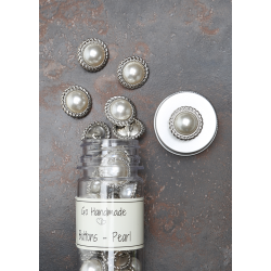 Pearl - Shank 21 mm - Silver