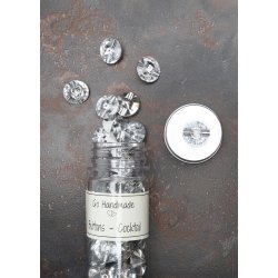 Cocktail - Tunnel holes 18 mm - Silver