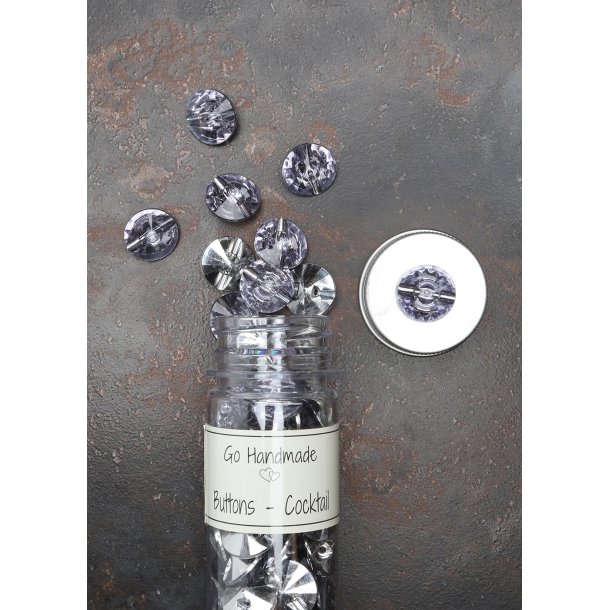 Cocktail - Tunnel holes 18 mm - Grey