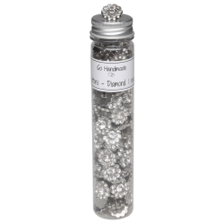 Diamond 1 row - 20 mm - Silver