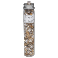 Diamond pearl - Shank - 15 mm - Gold