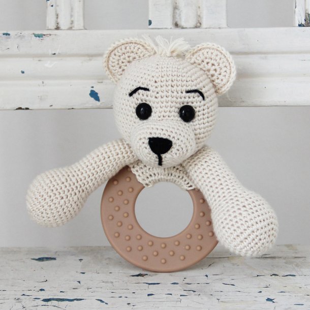 Sensory Teddy on TPE ring - DK