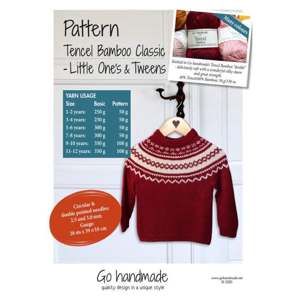 Tencel Bamboo Classic - Little One's &amp; Tweens (1 - 12 r) - UK