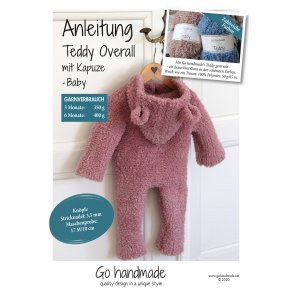 Teddy Pram Suit - Baby (3 months-6months) - DE