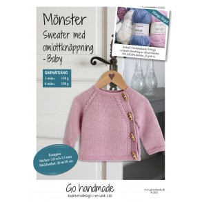 Sweater with asymmetrical button tape - Baby (3 months - 6 months) - SE