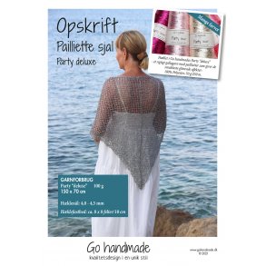 Sequins Shawl Party deluxe - DK